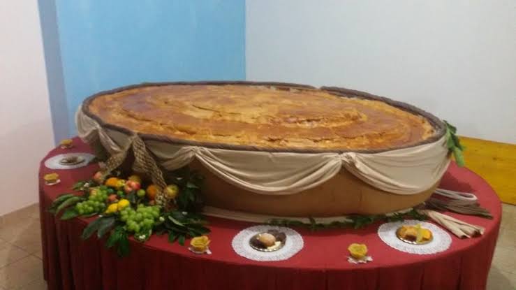 Mormanno bocconotto gigante - Mormanno festeggia il Bocconotto e ne prepara uno da Guinnes - 13 Mormanno bocconotto gigante - Meraviglie di Calabria - 12