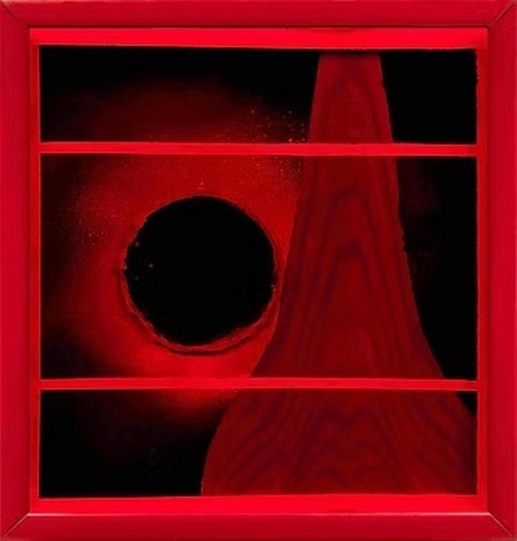 Saverio Ungheri Finestra astrale rossa astralismo Ph - A Roma la grande mostra sull'artista di Rizziconi Saverio Ungheri - 5 Saverio Ungheri Finestra astrale rossa astralismo Ph - Meraviglie di Calabria - 4