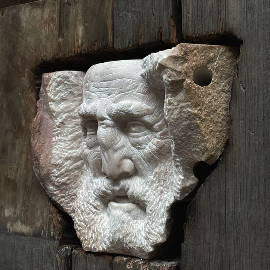 brancaleone didishvili maschera - Mega Galmata, a Brancaleone le grandi sculture di 7 artisti dal mondo - 15 brancaleone didishvili maschera - Meraviglie di Calabria - 14