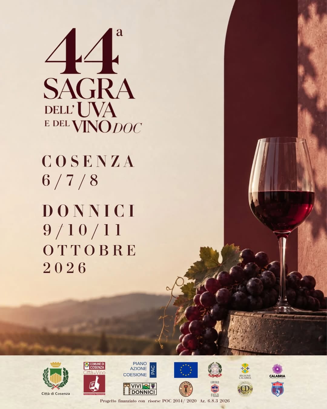 loc sagra vino - Sagra dell'uva e del vino, la festa raddoppia: primo assaggio a Cosenza - 23 loc sagra vino - Meraviglie di Calabria - 22